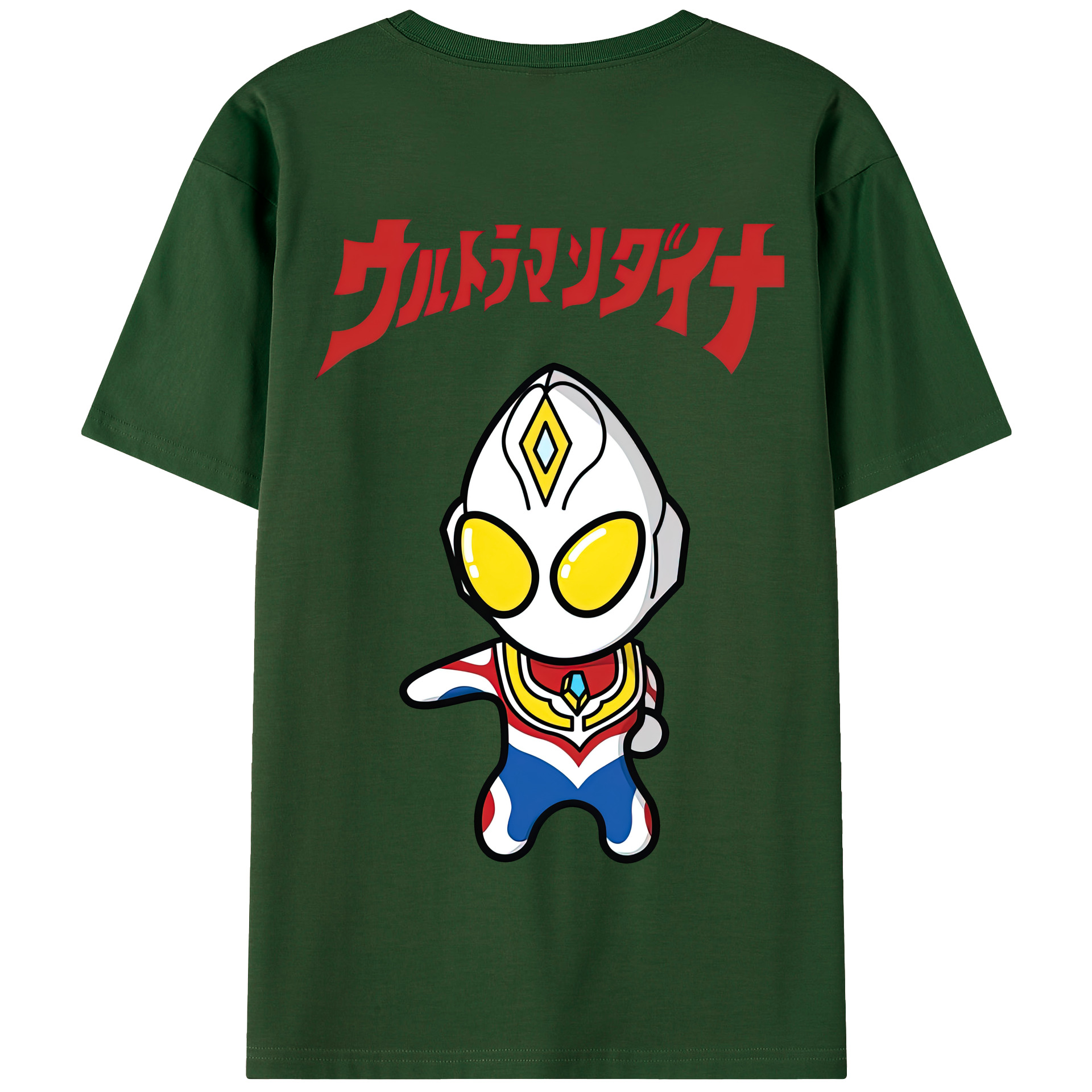 （画像用） ウルトラマン Ultraman 綿100％半袖Tシャツ（背面プリント）